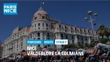 Paris-Nice 2021 - Découvrez l'étape 7