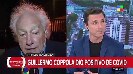Guillermo Coppola dio positivo de COVID-19