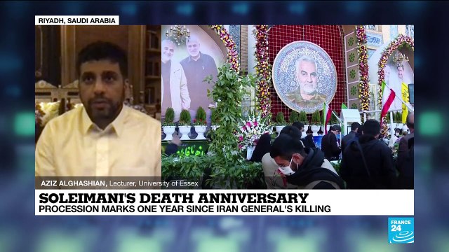 SOLEIMANI'S DEATH ANNIVERSARY: procession marks one year since Iran general's killing