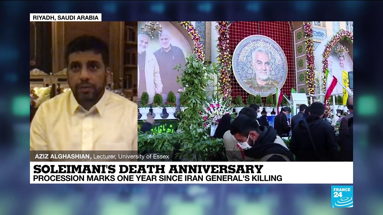 SOLEIMANI'S DEATH ANNIVERSARY: procession marks one year since Iran general's killing