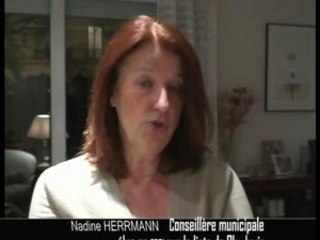 Garenne-Colombes : Nadine Herrmann soutient Christophe MACE