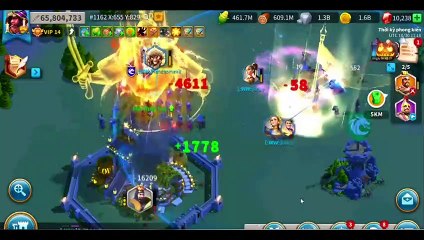 Attila và Chandragupta Maurya rally city Rise of Kingdoms