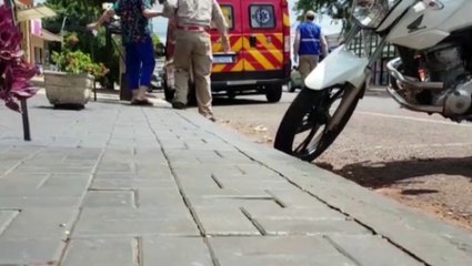 Mulher de 52 anos fica ferida em queda na Rua Pio XII, na Neva