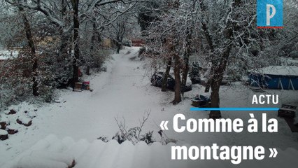 Intempéries : de la neige en abondance dans le Sud de la France