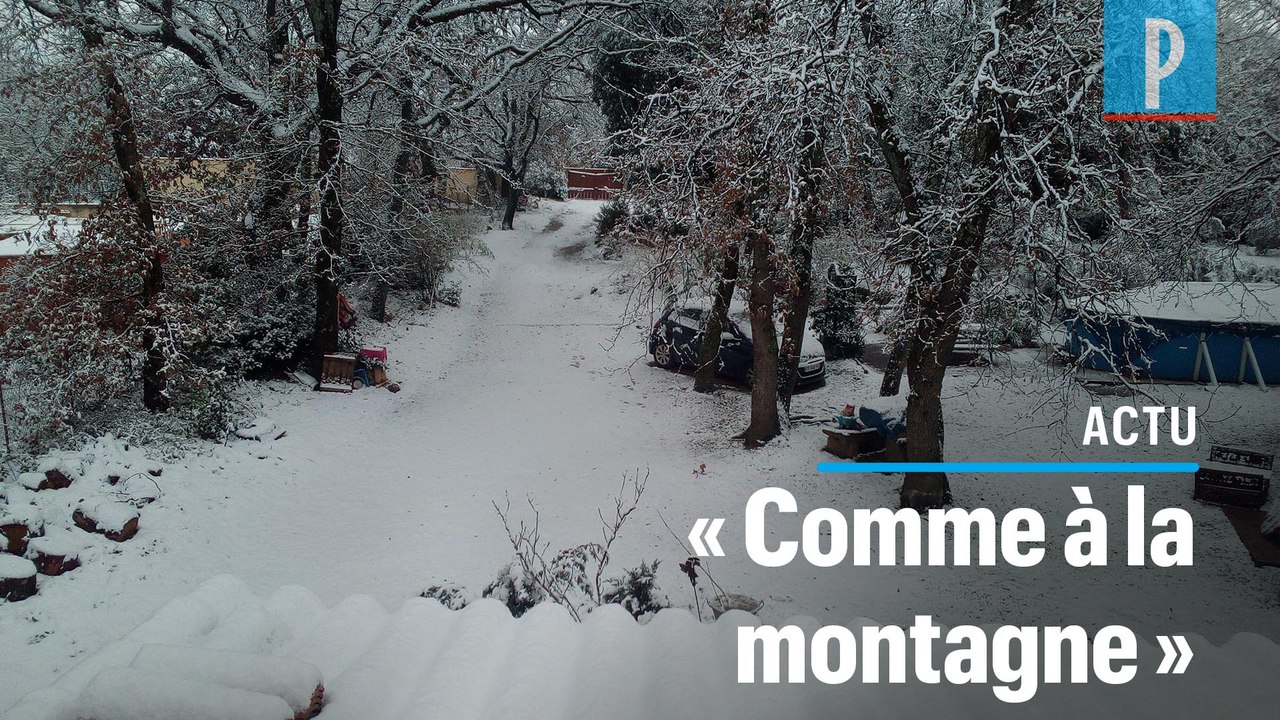 Intempéries : de la neige en abondance dans le Sud de la France