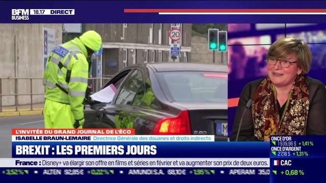 Isabelle Braun-Lemaire (Douanes et droits indirects) : Brexit, les premiers jours - 04/01