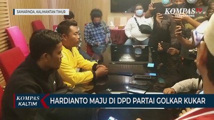 Hardianto Maju Di DPD Partai Golkar Kukar