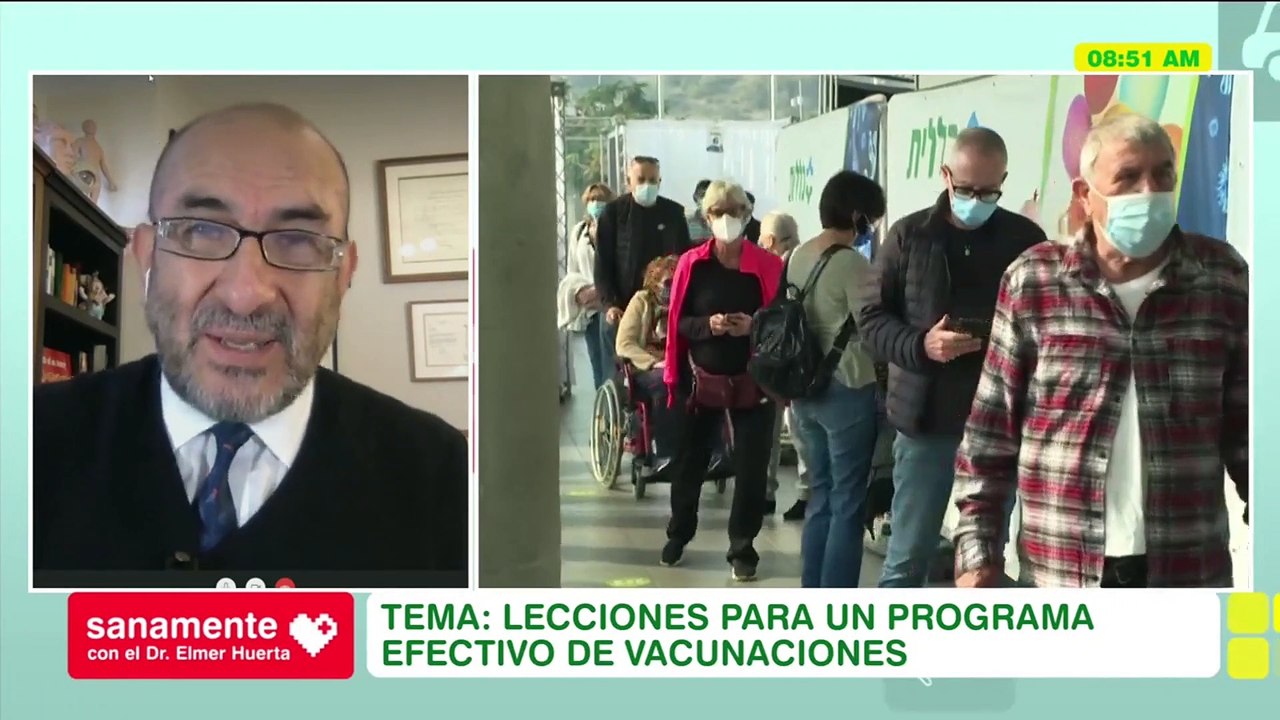 Lecciones para un programa efectivo de vacunaciones | Sanamente con el Doctor Elmer Huerta (HOY)