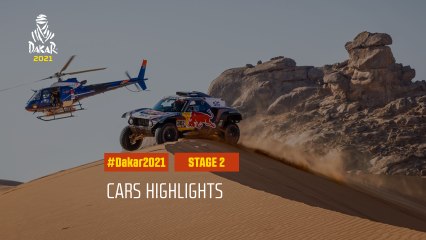 #DAKAR2021 - Stage 2 - Bisha / Wadi Ad-Dawasir - Car Highlights