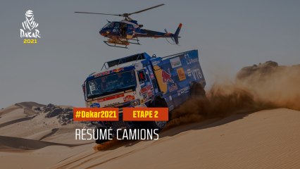 #DAKAR2021 - Étape 2 - Bisha / Wadi Ad-Dawasir - Résumé Camion