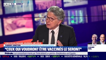 Thierry Breton (Commissaire européen) : FCA, le début des champions européens - 04/01