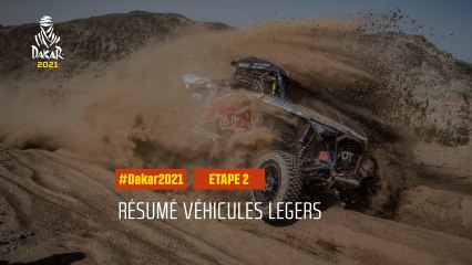 #DAKAR2021 - Étape 2 - Bisha / Wadi Ad-Dawasir - Résumé Véhicule Léger