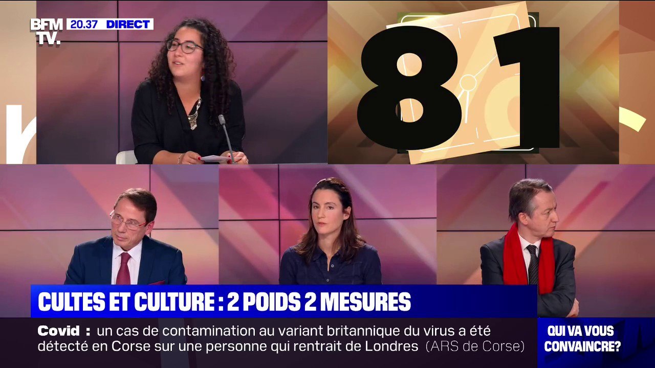 QUI VA VOUS CONVAINCRE ? - pour Radia Bakkouch, "s'il y a l'ouverture des lieux de culte, il devrait également y avoir l'ouverture des lieux de culture"