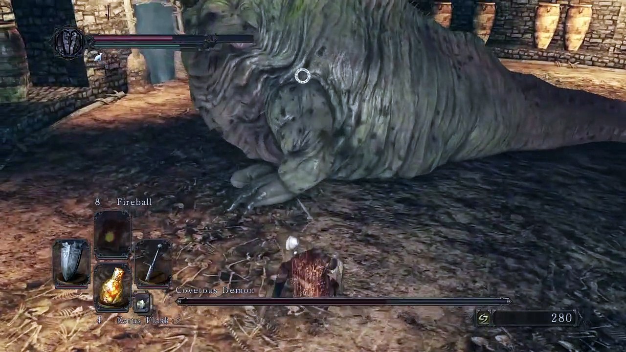 Boss | Covetous Demon - Dark Souls II: Scholar of the First Sin (PS4)