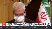 이란, 우라늄 농축 재개한 날 한국 선박 나포
