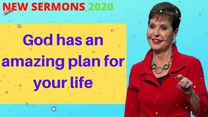 Joyce Meyer Sermons 2020  God has an amazing plan for your life
