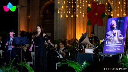 Nicaragua rinde homenaje a Armando Manzanero con concierto en Plaza de la Revolución
