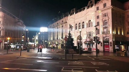 Piccadilly Circus, Regent's Street, Eros, Lockdown, Tier 4, London 04 01 2021   FB_20210104_193433