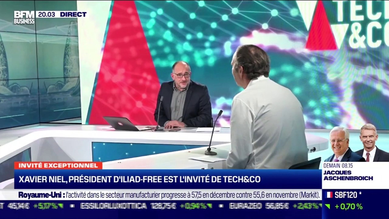 Xavier Niel (Iliad-Free) : 2020, une année de r...