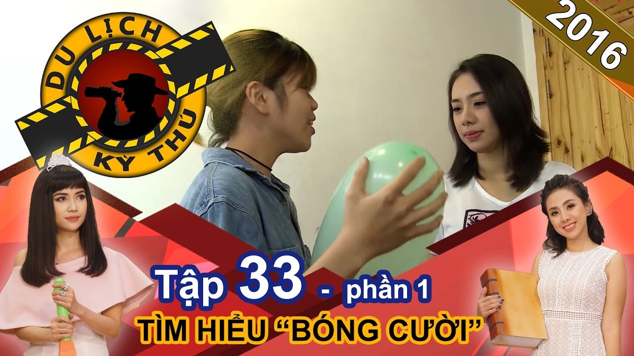 Miko Lan Trinh lần đầu thử nghiệm hít...'bóng cười' | DLKT #33 | Phần 1 | 011216 