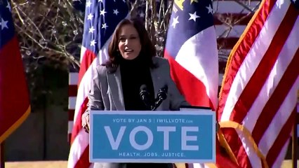 'You have it within your hands' - Kamala Harris tells Georgia voters