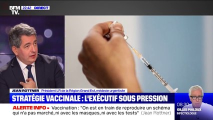Vaccination: pour Jean Rottner, "le gouvernement a besoin de s'appuyer sur les collectivités, nous pouvons être un facilitateur"