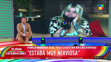 Morena Rial tras su debut teatral en Córdoba: "El primer día estaba muy nerviosa"