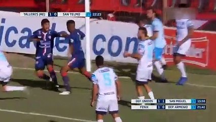 Talleres 2-3 San Telmo - Primera B - Transición Reválida A - Fecha 5