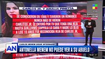 Antonella Menem reclama ver a su abuelo