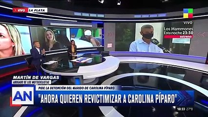 Abogado pide la detención de Carolina Píparo