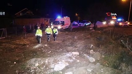 Bolu’da kontrolden çıkan otomobil ağaca çarptı: 1 yaralı