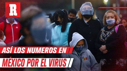 México aumento 6 mil 464 contagios en el último día
