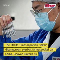 Indonesia mula agih vaksin Covid-19 Sinovac