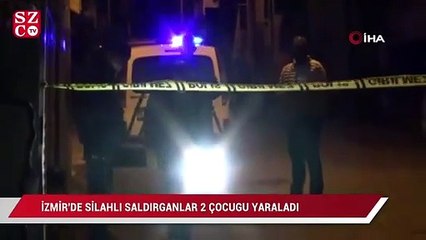 Video herunterladen: İzmir'de husumet kavgasında kan aktı: 2 çocuk yaralandı