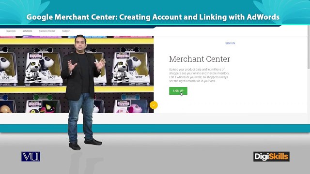 129 - Digital Marketing - Google Merchant - Create Account - Link AdWords