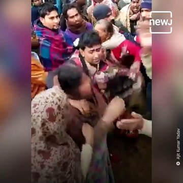 Tragedy Strikes As Crematorium Roof Collapses In Ghaziabad, Uttar Pradesh