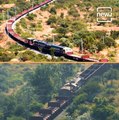 Indian Railways Operated 251-Wagon Long-Haul Goods Train Named 'SheshNaag'