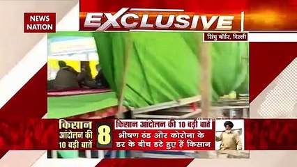 Farmer Protest: Exclusive Coverage from Singhu Border amid protest