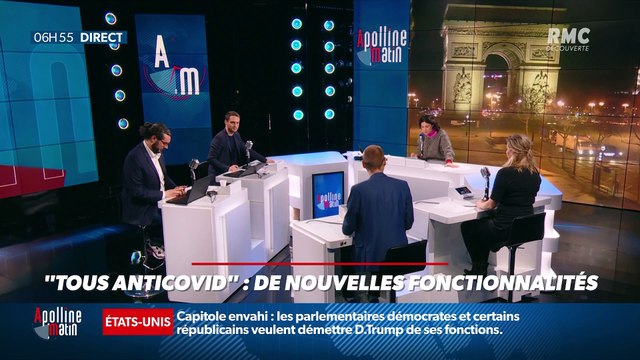 La chronique d'Anthony Morel : Tous anticovid , de nouvelles fonctionnalités - 08/01