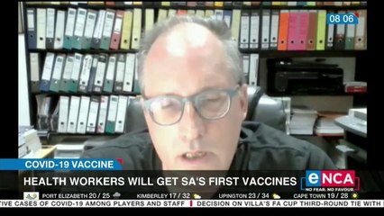 Health workers to get SA's first vaccines