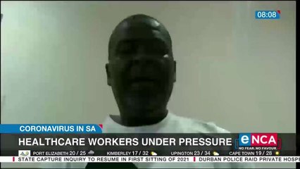 Nehawu says healthcare workers are under pressure