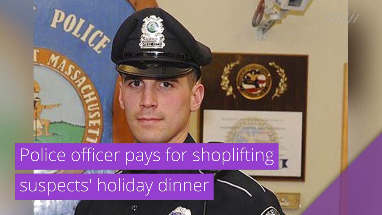 Police officer pays for shoplifting suspects' holiday dinner, and other top stories in strange news from January 05, 2021.