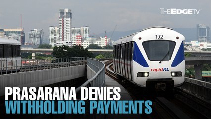 NEWS: Prasarana denies withholding payments to subcontractors