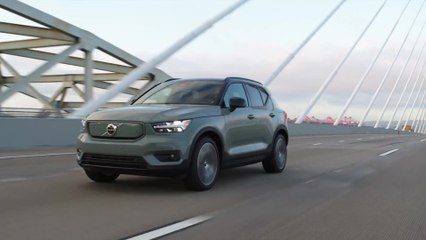 2021 Volvo XC40 Recharge Driving Video