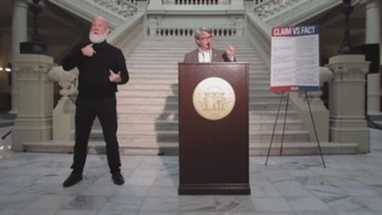 Georgia acusa a Trump de socavar la fe en las elecciones antes de voto clave