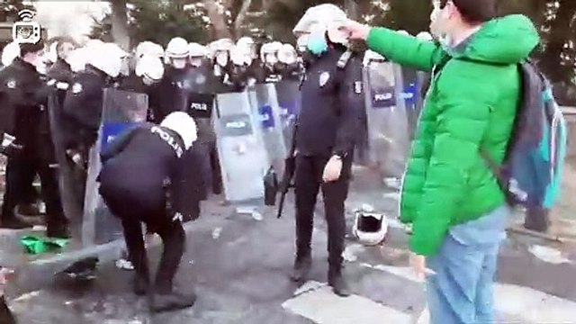 Polis müdahalesi sırasında fenalaşan Boğaziçi Üniversitesi öğrencisinden polise: İnsan mısınız siz