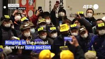 Pandemic overshadows Japan's New Year tuna auction