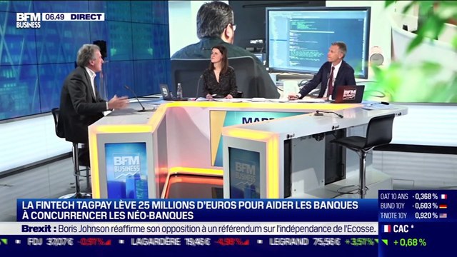 Yves Eonnet (TagPay) : La fintech TagPay lève 25 millions d'euros pour aider les banques à concurrencer les néo-banques - 05/01