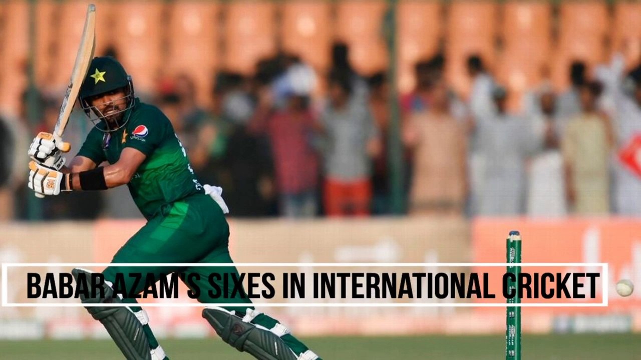 Babar Azam Best Sixes in International cricket 