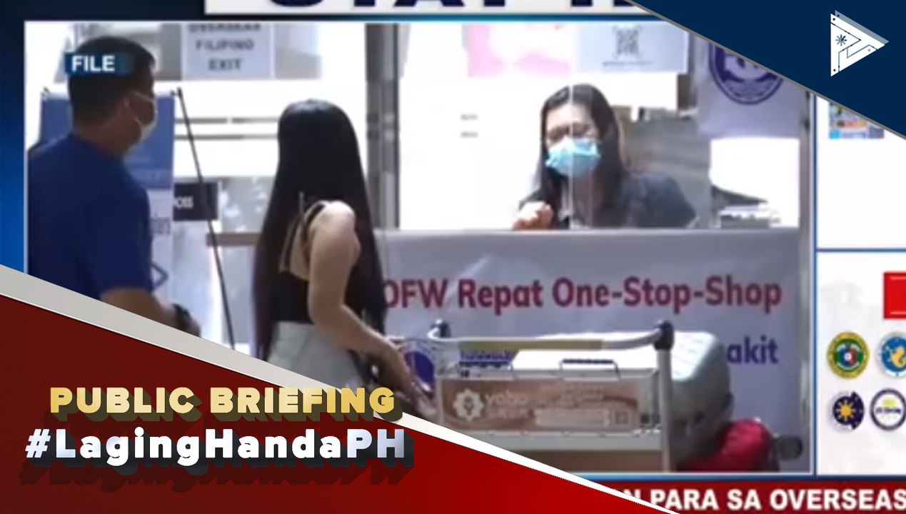 #LagingHanda | Paglikha ng kagawaran para sa overseas Filipinos, isa sa mga panukalang batas na prayoridad ngayong 2021